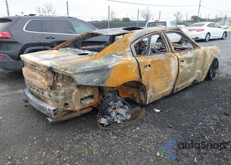 2017 Dodge Charger R/T Rwd из США, поврежденный, VIN 2C3CDXCT8HH584305